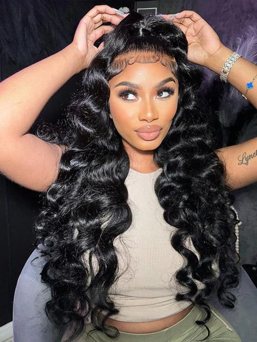 UNice 13x4 Pre-Everything™ Lace Frontal Natural Black Loose Deep Wave Wig