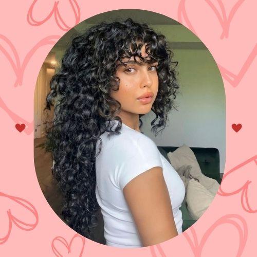 cascading curls