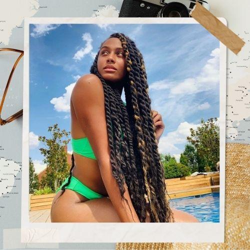 Side‑Part Senegalese Twists