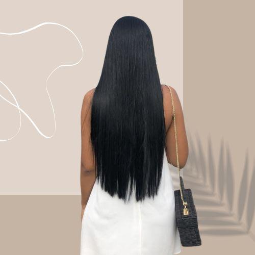 long hair waist length