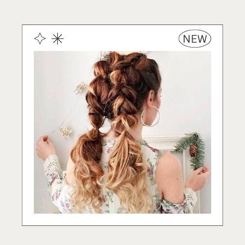 Pull Through Braid Pigtails