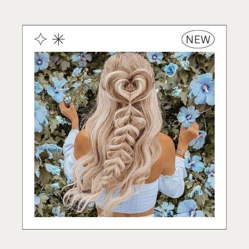 Heart Pull Through Braid