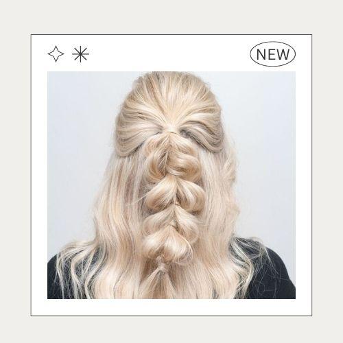 Half Up Pull Through Braid