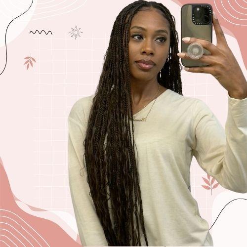 Waist-Length Boho Braids