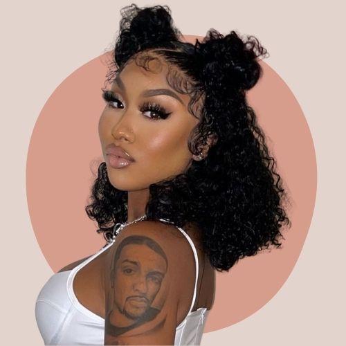 Double Trouble Half-Up Buns
