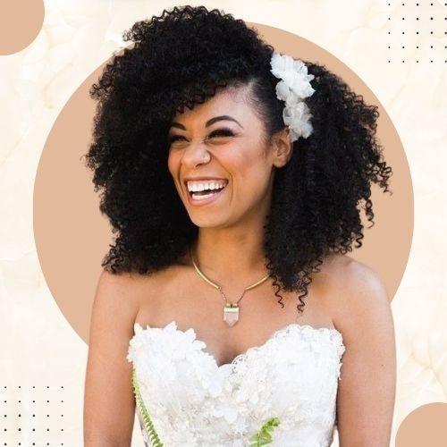 Afro Wedding Hairstyles