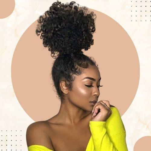 Afro Bun Hair