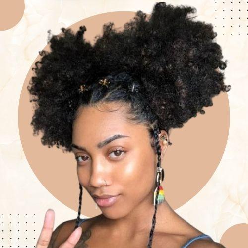 Afro Puff Hairstyles