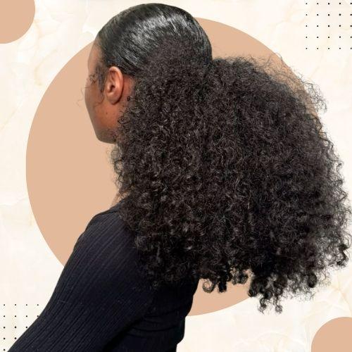 Afro Ponytail Hairstyles