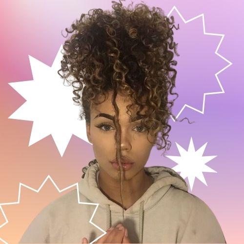 Pineapple Bun Hair
