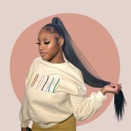 Classic Frontal Ponytail