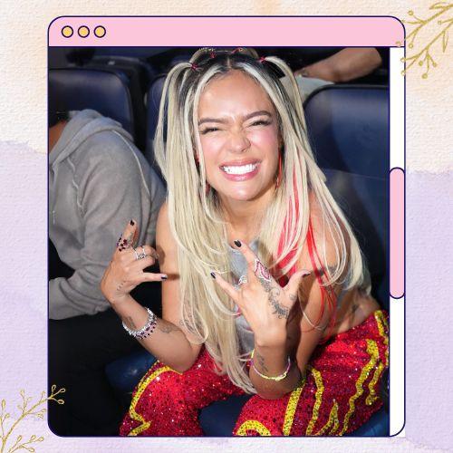 Karol G Blonde Hair