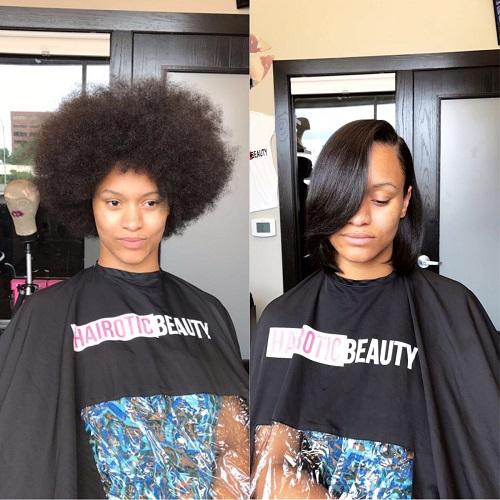 Silk Press for Hair