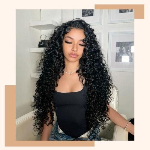 loose spiral curls