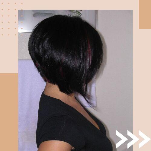 Stacked Angled Bob