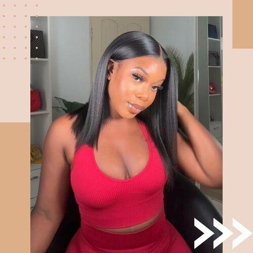 Shoulder Length Angled Bob