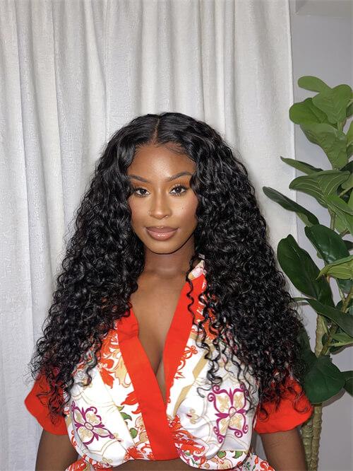 unice water wave wig worn by @marylovesyu_
