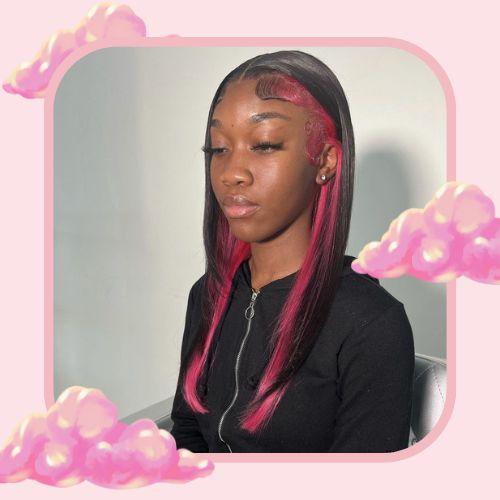 Pink Peekaboo Highlights
