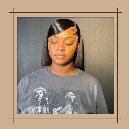 Short Straight Hair with Bangs