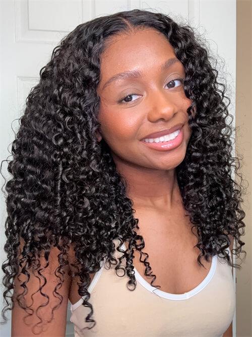 UNice Curly Afro Hair Wigs