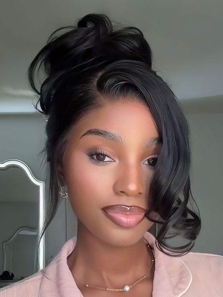 UNice 13x4 Pre-Everything™ Wig With Loose Wave Face-Framing Layers And Side-Swept Bangs With Drawstring