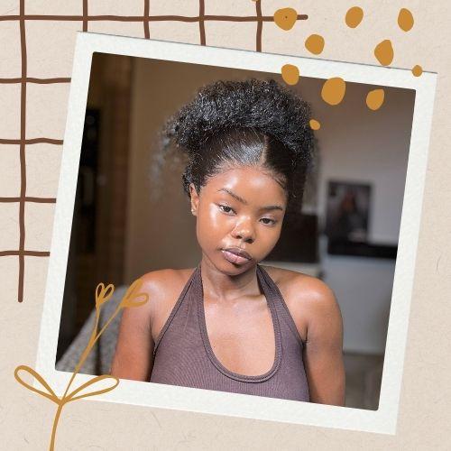 Curly Weave Bun Hairstyles