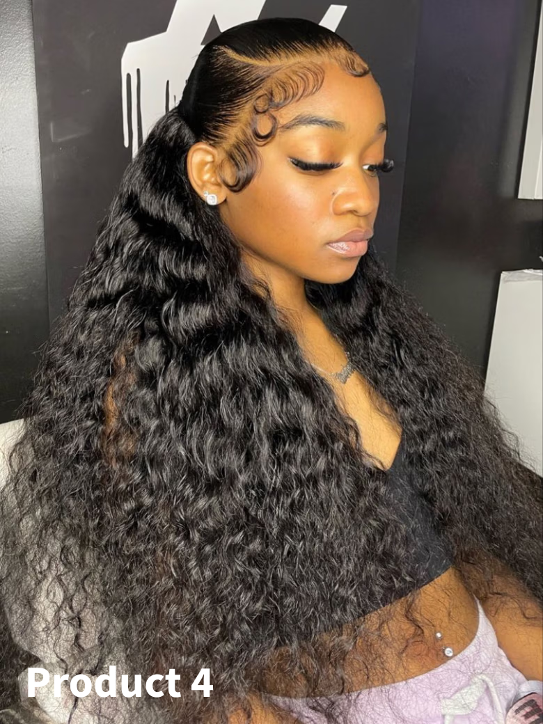 6 Styles Of 13x4 Lace Front Wigs Can Be Made Into Any Style And A Natural Hairline