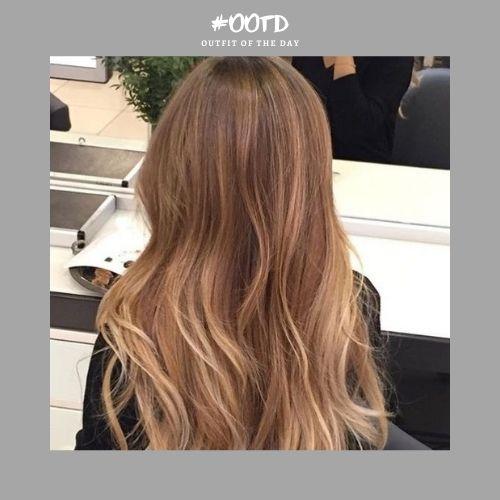 Caramel Blonde Ombre Hair