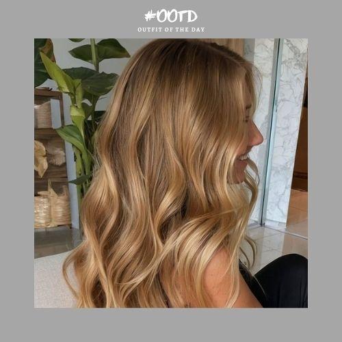 Caramel Blonde Hair Color