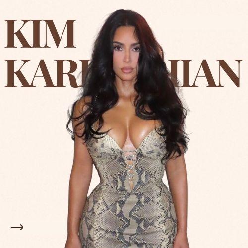 Kim Kardashian Black Hair