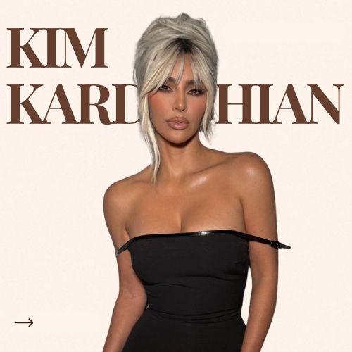 kim kardashian gray hair