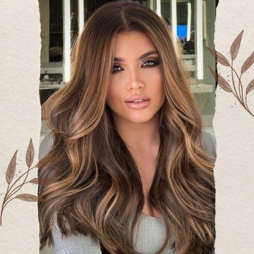 Beautiful Mocha Mousse Hair