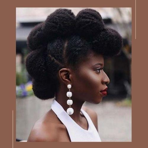 Mohawk Bubble Braid