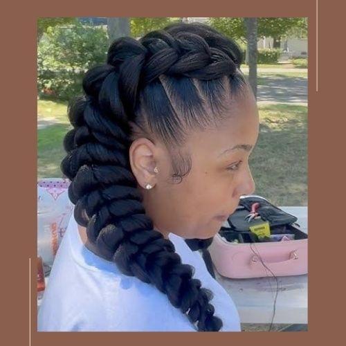 Mohawk Dragon Braid