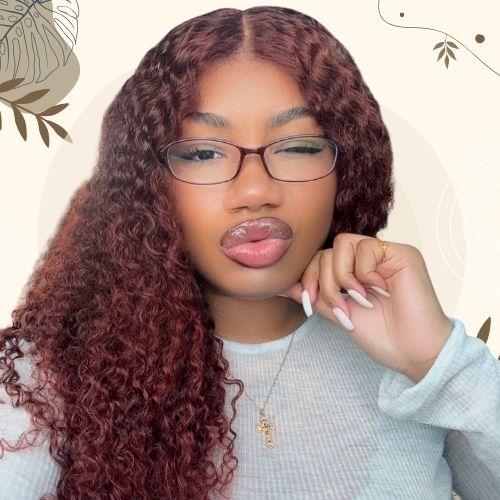 Curly Hairstyles with Glasses