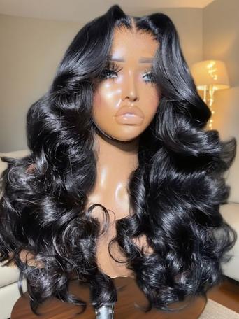 UNice HD Real Scalp™ Wig & Feathered Layers Drawstring Wig 13x4 &7x5 Invisible Lace Frontal Loose Wave with Face Framing Curtain Bangs