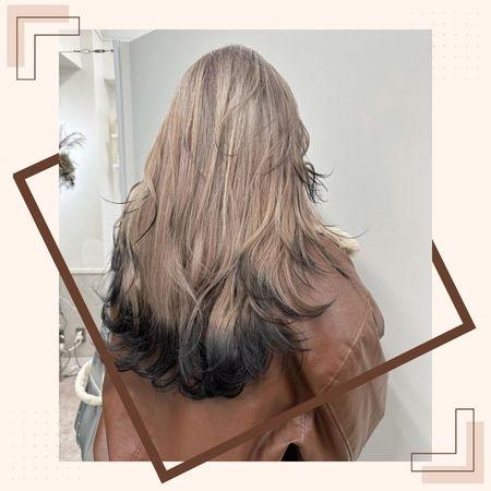frost tip hair