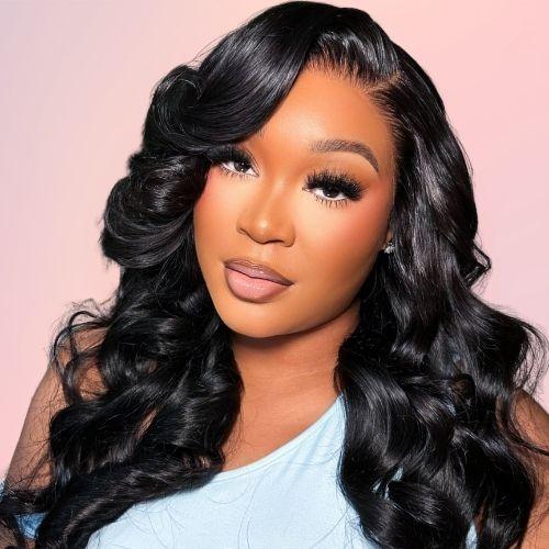 Side Part Bombshell Curls