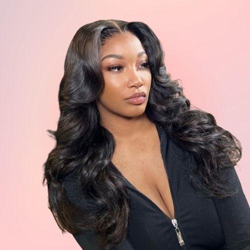 Bombshell Curls Middle Part