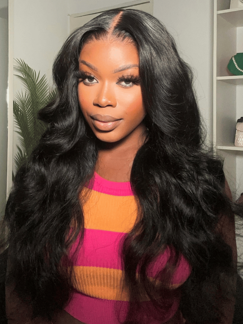 UNice HD Real Scalp™ Wig & Feathered Layers Drawstring Wig 13x4 &7x5 Invisible Lace Frontal Loose Wave with Face Framing Curtain Bangs