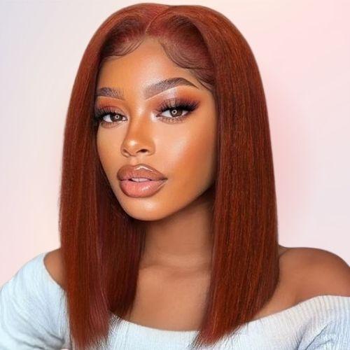 Short Reddish Brown Hair
