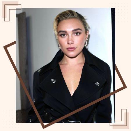 Florence Pugh Slicked Back Hair