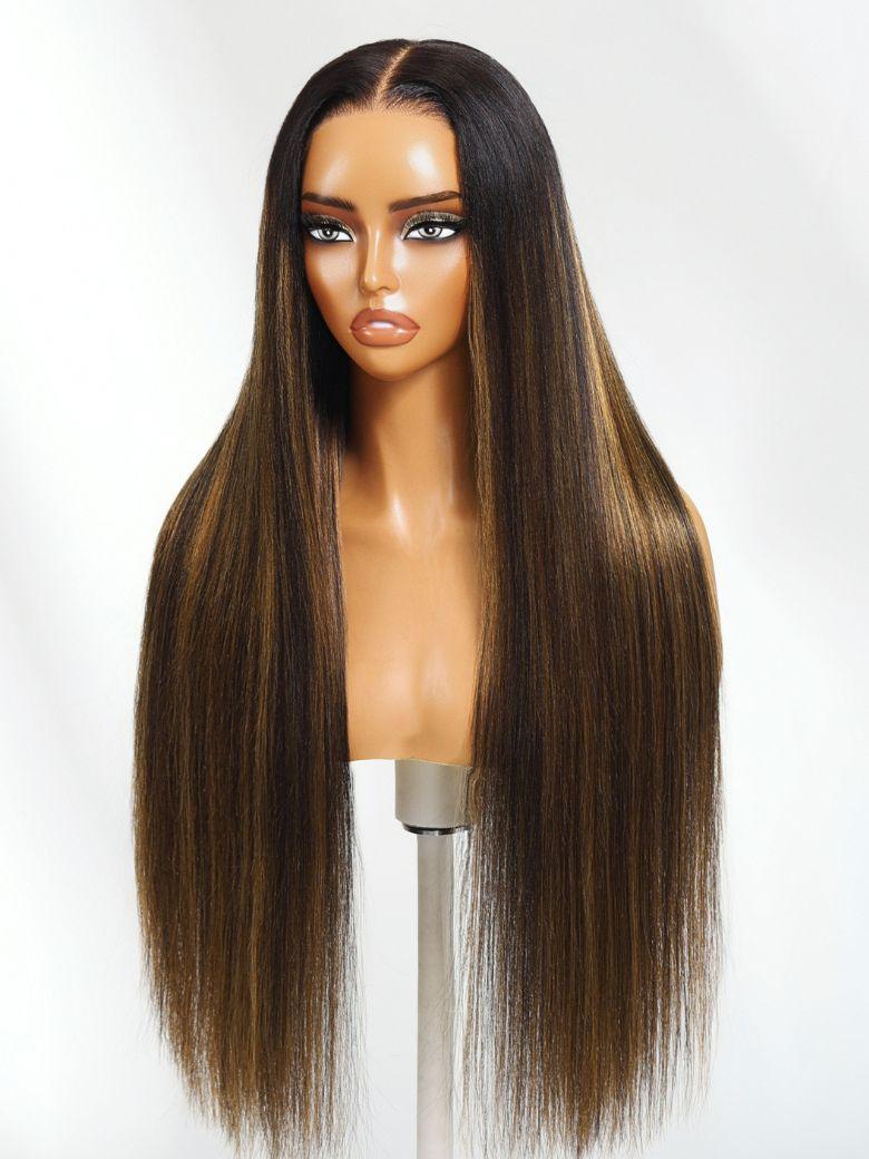 UNice 7x5 Bye Bye Knots™ & 13x4 Pre-Everything Wig  Glueless Lace Balayage Highlight Body Wave Wig No Burden