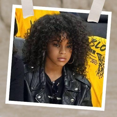 Blue Ivy Curly Hair