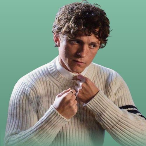 Tom Holland Fluffy Hair
