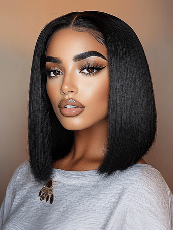 UNice Bye-Bye Knots Wig 7x5 & 13x4 Put On And Go Glueless Lace Bleached Knots Bob Drawstring Wig 150% Density