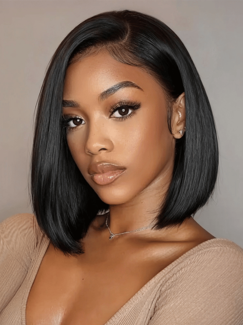 UNice Bye-Bye Knots Wig 7x5 & 13x4 Put On And Go Glueless Lace Bleached Knots Bob Wig 150% Density