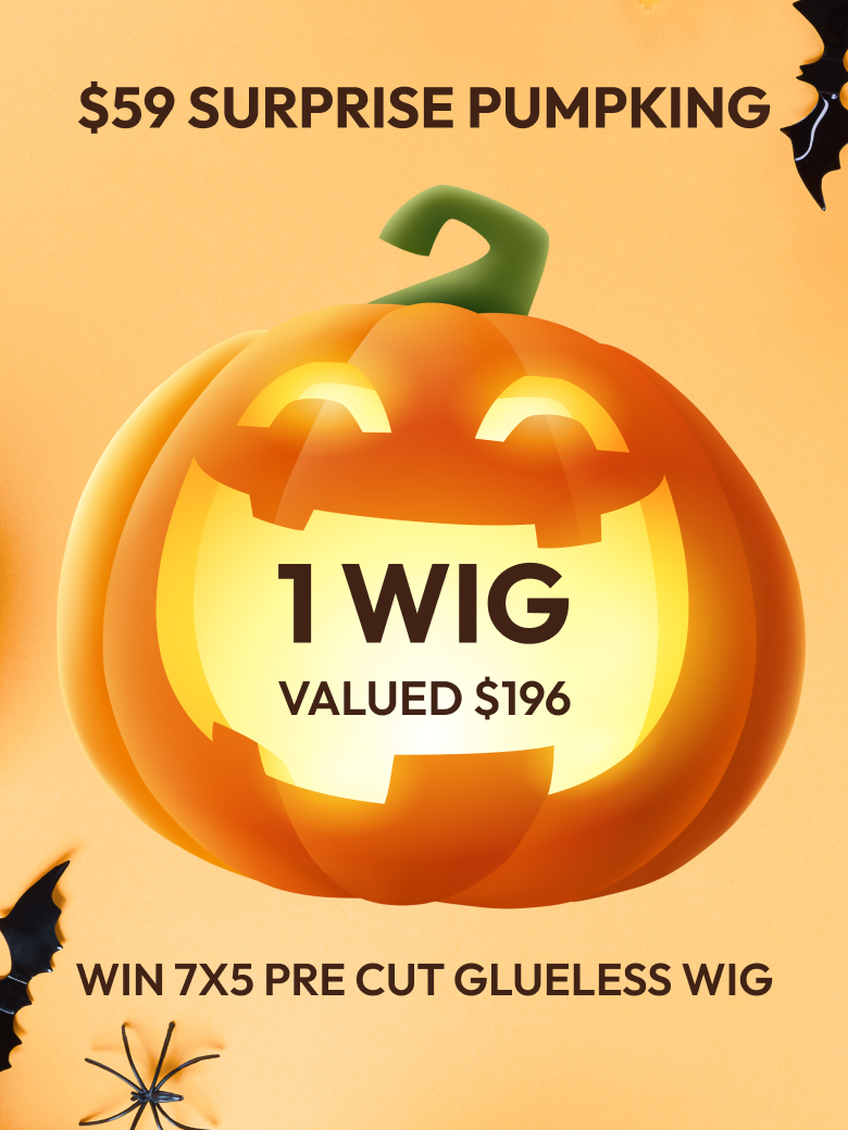 UNICE $59 Lucky Black Box Get Bob Wig Value $131.11