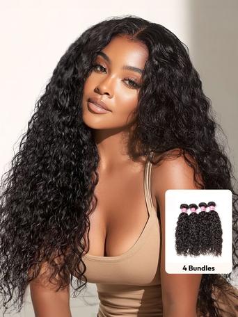UNice Hair Bundle 1 Piece Water Wave Weave Hair