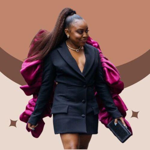 Yaki Straight High Ponytail Quinta Brunson